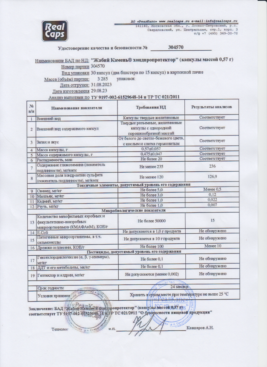 Паспорт №304570